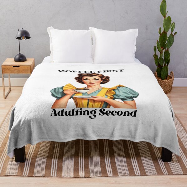 Item preview, Coffee First Adulting Second designed and sold by piendekmu.