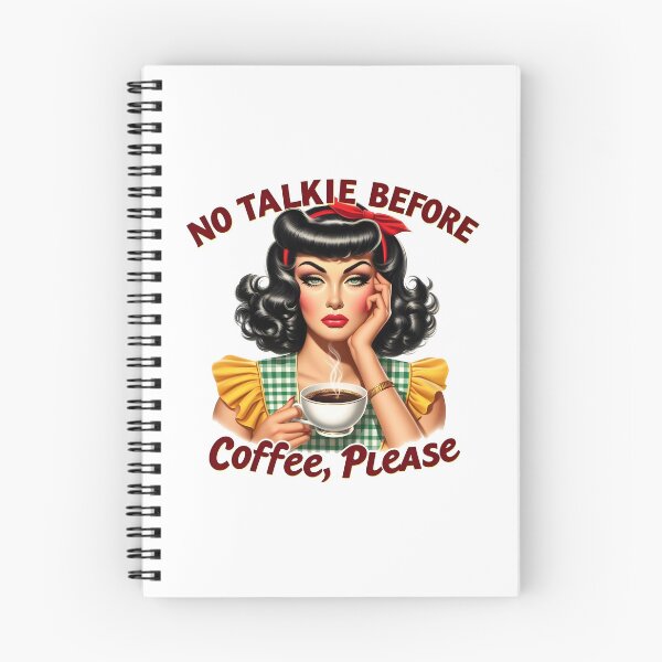 Item preview, No Talk Before Coffee Please designed and sold by piendekmu.