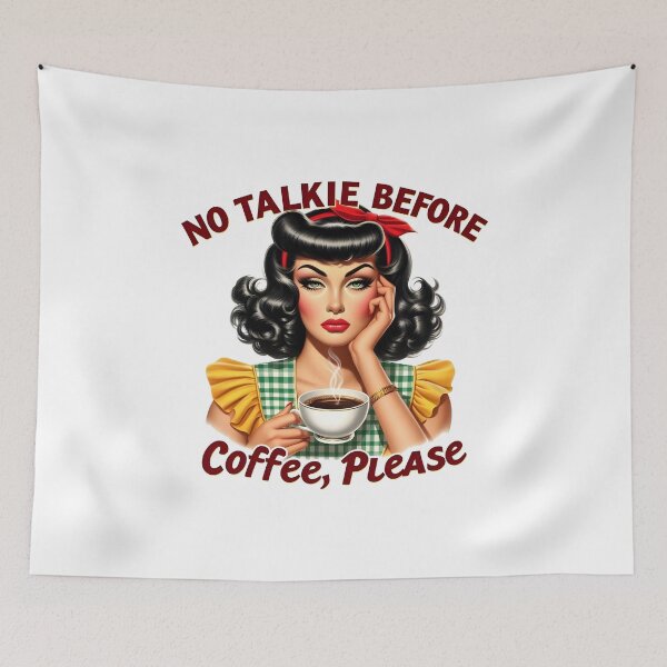Item preview, No Talk Before Coffee Please designed and sold by piendekmu.