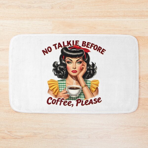 Item preview, No Talk Before Coffee Please designed and sold by piendekmu.