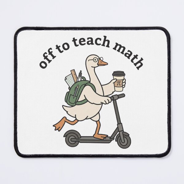 Item preview, Off to Teach Math Shirt, Funny Math Goose Teacher designed and sold by kennedy-brook.