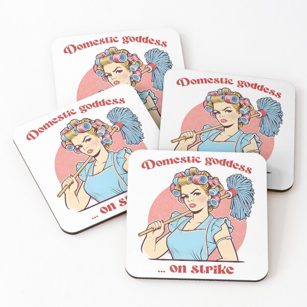 Item preview, Domestic Goddess on Strike designed and sold by piendekmu.