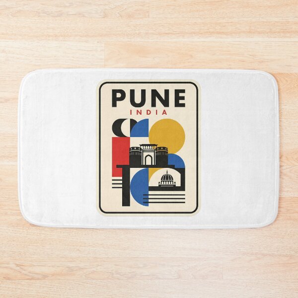 Item preview, Retro Pune India Shaniwar Wada Travel Graphic designed and sold by k3rstman1.