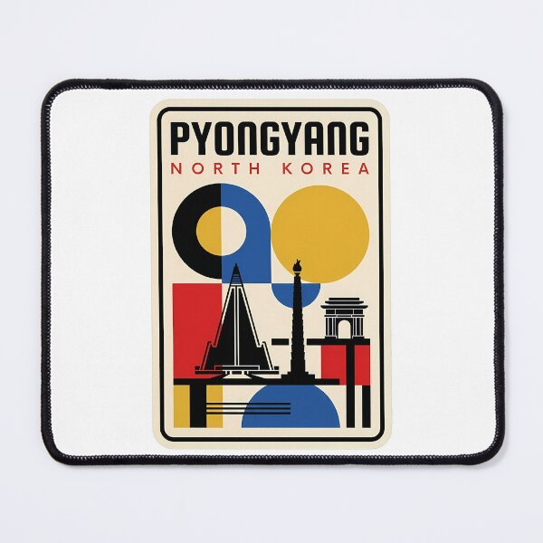 Item preview, Vintage Pyongyang North Korea Abstract Cityscape designed and sold by k3rstman1.