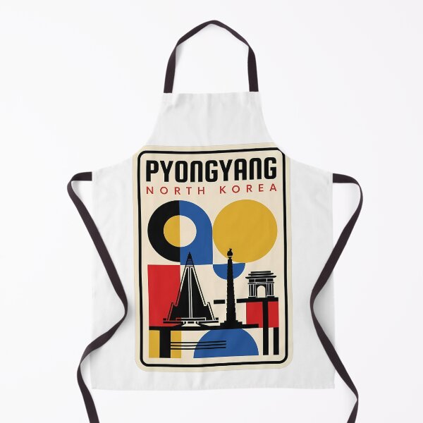 Item preview, Vintage Pyongyang North Korea Abstract Cityscape designed and sold by k3rstman1.