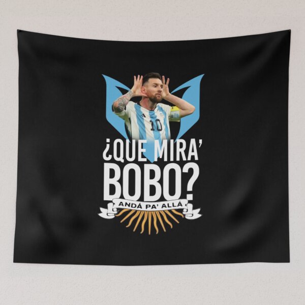 Item preview, Lionel Messi "Andá pa' allá, BoBo" designed and sold by Soceitiz.