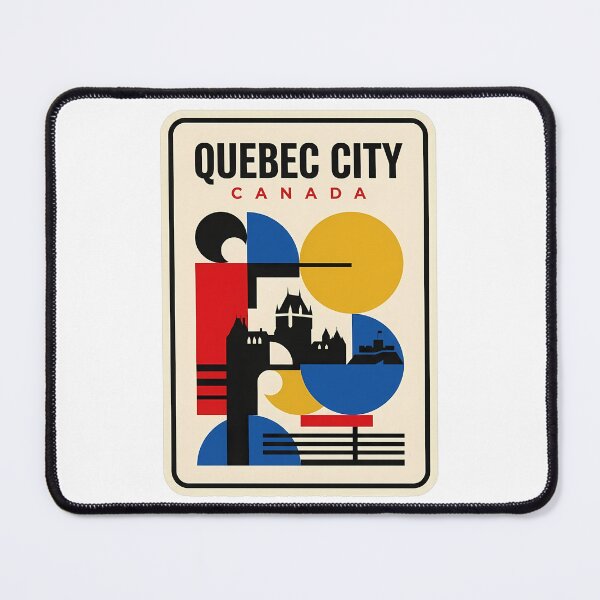 Item preview, Quebec City Canada Abstract Geometric Travel Landmark designed and sold by k3rstman1.