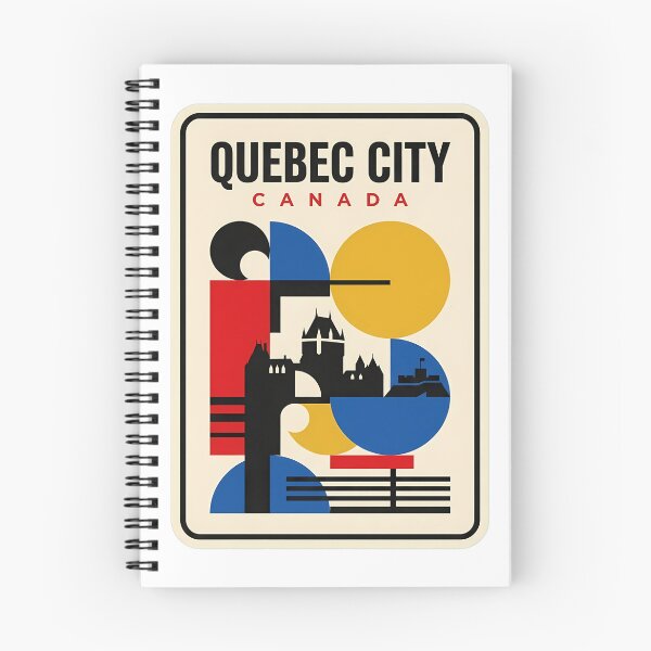 Item preview, Quebec City Canada Abstract Geometric Travel Landmark designed and sold by k3rstman1.