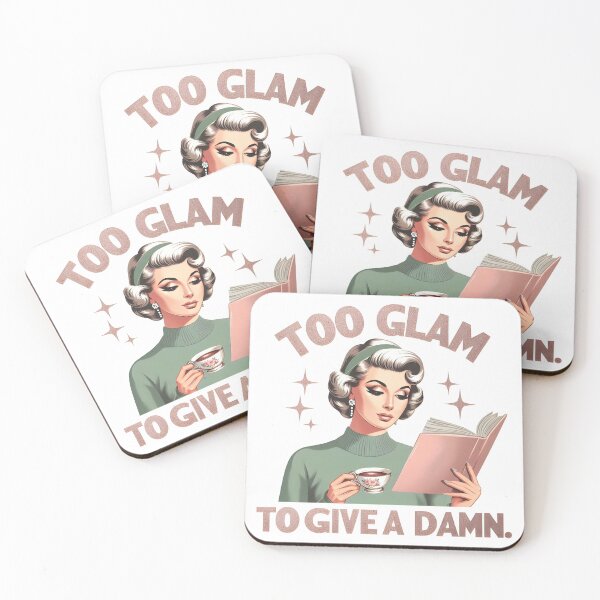 Item preview, Too Glam To Give a Damn designed and sold by piendekmu.
