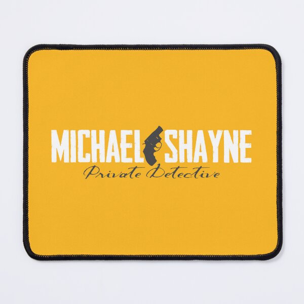 Item preview, SHAYNE Private Detective (on Yellow) designed and sold by PawsitiveMum3.