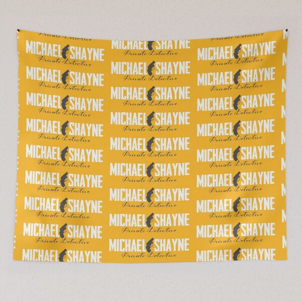 Item preview, SHAYNE Private Investigator (on Yellow) designed and sold by PawsitiveMum3.