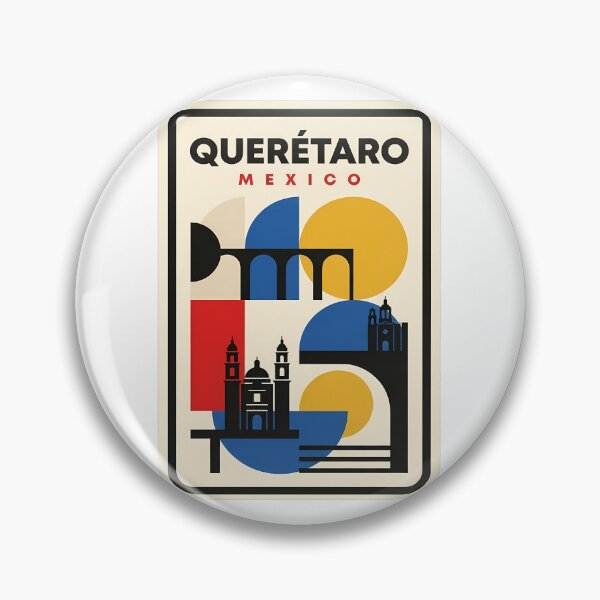 Item preview, Modern Queretaro Mexico Aqueduct Cityscape designed and sold by k3rstman1.