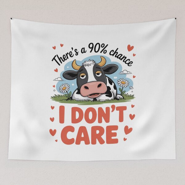 Item preview, Grumpy Cow Ninety Percent Does Not Care designed and sold by piendekmu.