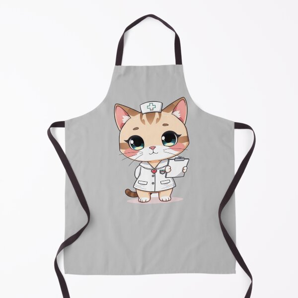 Item preview, Cute Doctor Cat Chibi Healthcare Hero Kawaii Kitten designed and sold by Tama-sirth.