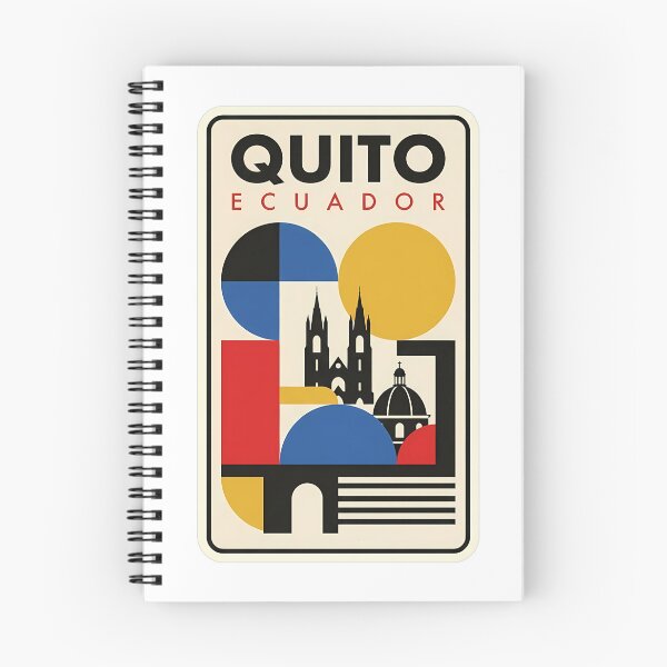 Item preview, Quito Ecuador Mid Century Modern Travel Landmark designed and sold by k3rstman1.