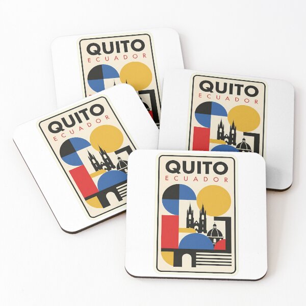 Item preview, Quito Ecuador Mid Century Modern Travel Landmark designed and sold by k3rstman1.