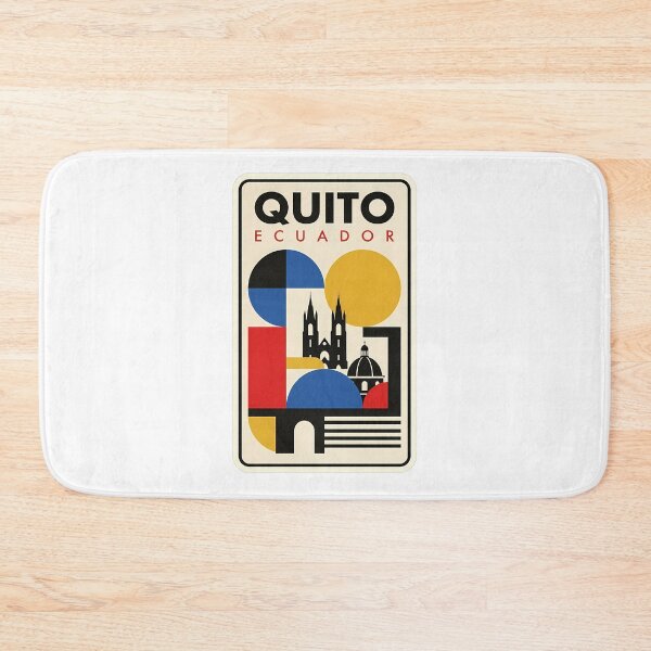 Item preview, Quito Ecuador Mid Century Modern Travel Landmark designed and sold by k3rstman1.