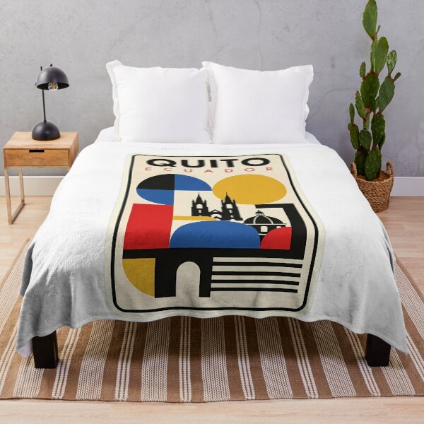Item preview, Quito Ecuador Mid Century Modern Travel Landmark designed and sold by k3rstman1.