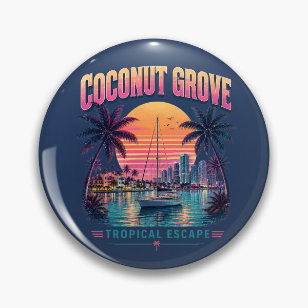 Item preview, Coconut Grove Tropical Escape Miami designed and sold by piketo.