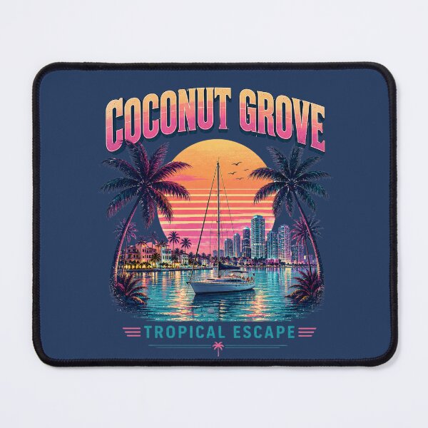 Item preview, Coconut Grove Tropical Escape Miami designed and sold by piketo.