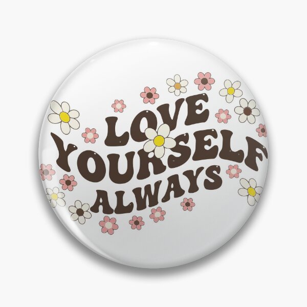 Item preview, Retro "Love Yourself Always" Groovy Floral Poster - 70s Aesthetic Self-Love Graphic - Vintage Boho Wall Art designed and sold by BestChoiceService.