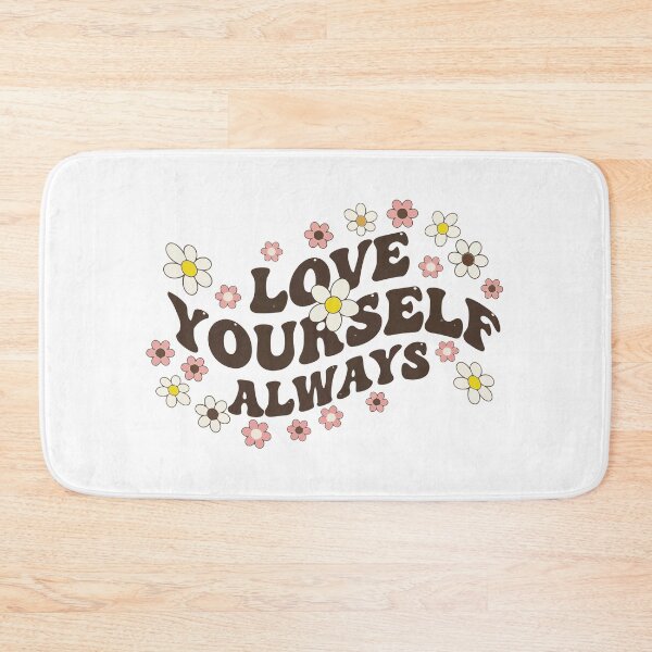 Item preview, Retro "Love Yourself Always" Groovy Floral Poster - 70s Aesthetic Self-Love Graphic - Vintage Boho Wall Art designed and sold by BestChoiceService.