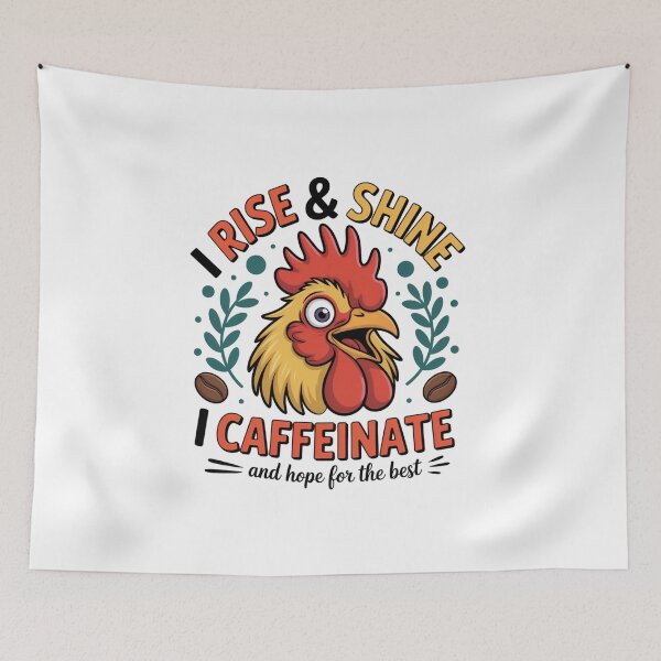 Item preview, I Rise and Shine I Cafeinate designed and sold by piendekmu.