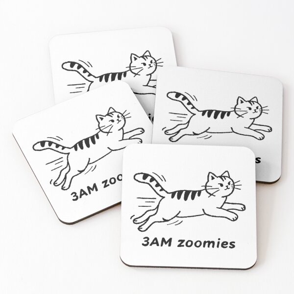 Item preview, 3AM Zoomies Parkour Cat  designed and sold by SugarCore.