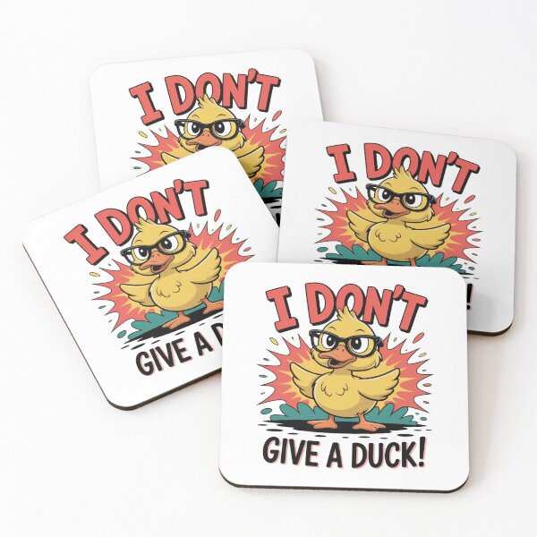 Item preview, I Don't Give a Duck designed and sold by piendekmu.