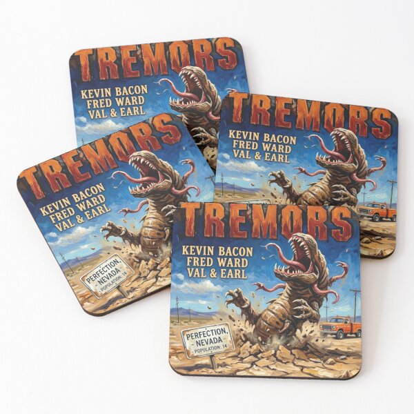 Item preview, Run. Hide. Fight. – Tremors Fine Art Print designed and sold by Art's Diner.