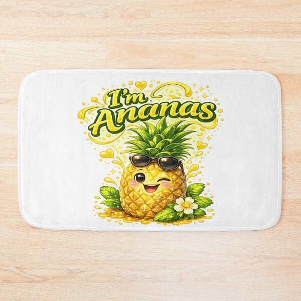Artikelvorschau, Ich bin Ananas, die süße, lächelnde Ananas. entworfen und verkauft von RipantinaFantasy .