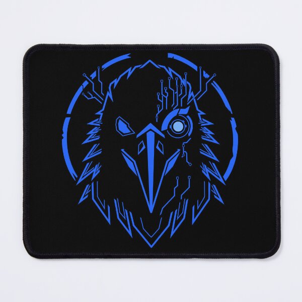 Item preview, Cyber Raven | Cyberpunk Robotic Bird Futuristic Sci-Fi Design designed and sold by Neon_Ronin.