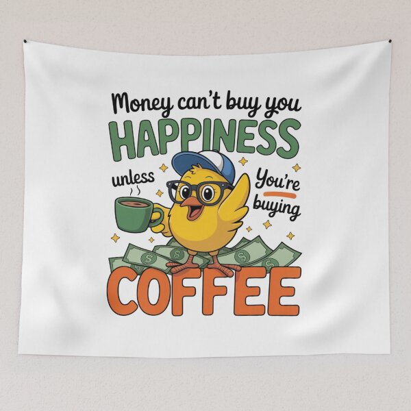 Item preview, Coffee is Happiness designed and sold by piendekmu.