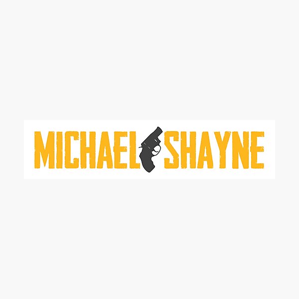 Item preview, SHAYNE Private Investigator II (on White) designed and sold by PawsitiveMum3.