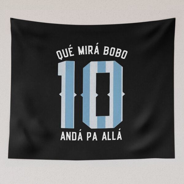 Item preview, Lionel Messi "Que Mira BoBo, Andá Pa' Allá" designed and sold by Soceitiz.