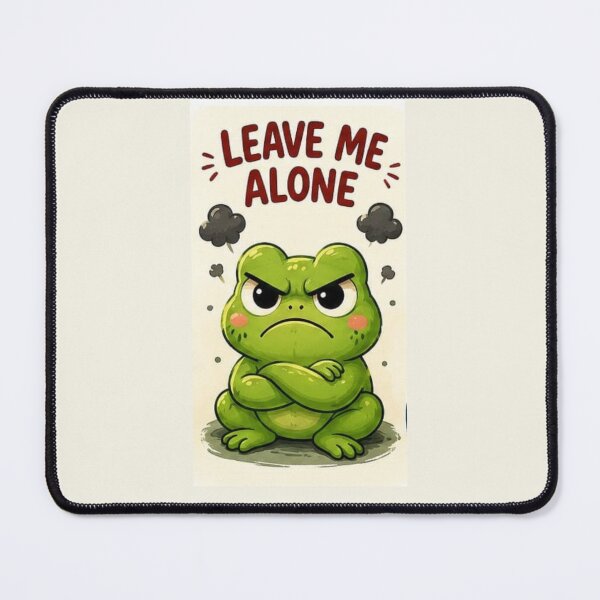 Item preview, Leave Me Alone Frog designed and sold by layalistoresa.