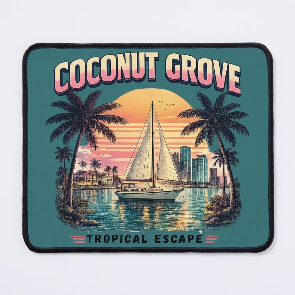 Item preview, Coconut Grove Tropical Escape Miami designed and sold by piketo.