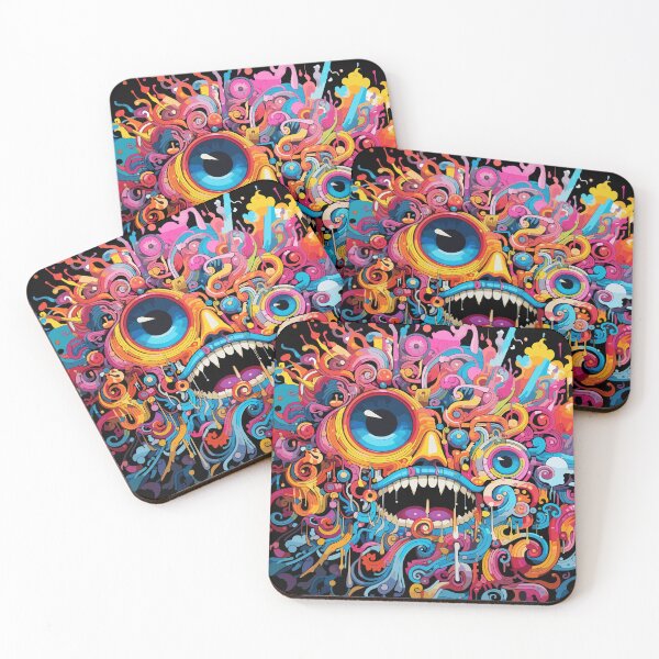 Item preview, Psychedelic Creature Art Weird Monster Fantasy Graphic Tee designed and sold by Hussar08.