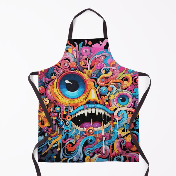 Item preview, Psychedelic Creature Art Weird Monster Fantasy Graphic Tee designed and sold by Hussar08.