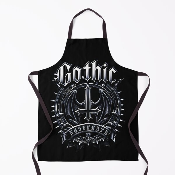 Item preview, Dark Gothic Nosferatu Spiked Bat Wing Cross Logo designed and sold by DeimosArtIntl.