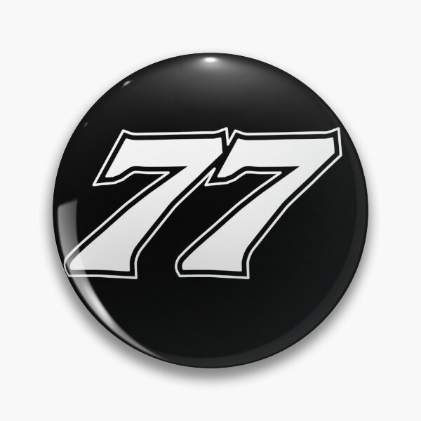 Artikelvorschau, Carson Hocevar NASCAR Lackierung Auto Nr. 77 Dale Earnhardt Stil Schwarz Weiß Zierleisten entworfen und verkauft von Rolographics1.