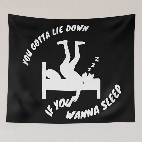Item preview, Lazy Person Nap Meme Wanna Sleep Quote designed and sold by LensDyn™.