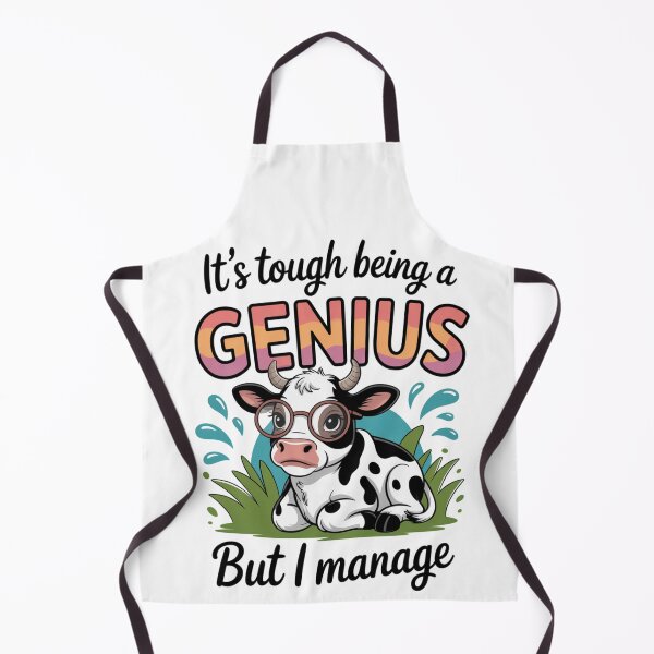 Item preview, It's Tough being a Genius designed and sold by piendekmu.