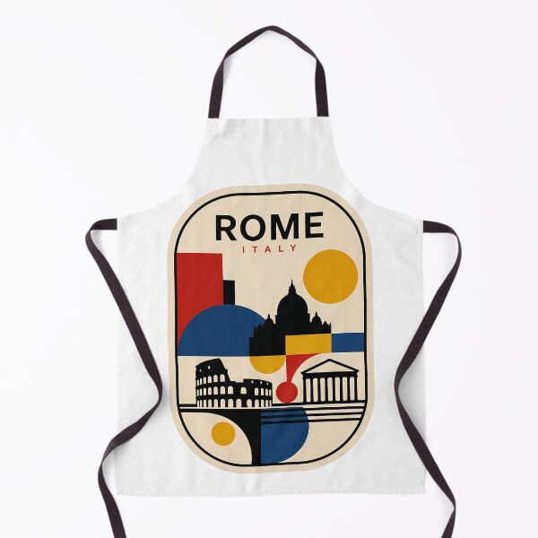 Item preview, Minimalist Retro Rome Italy Landmarks Geometric Style designed and sold by k3rstman1.