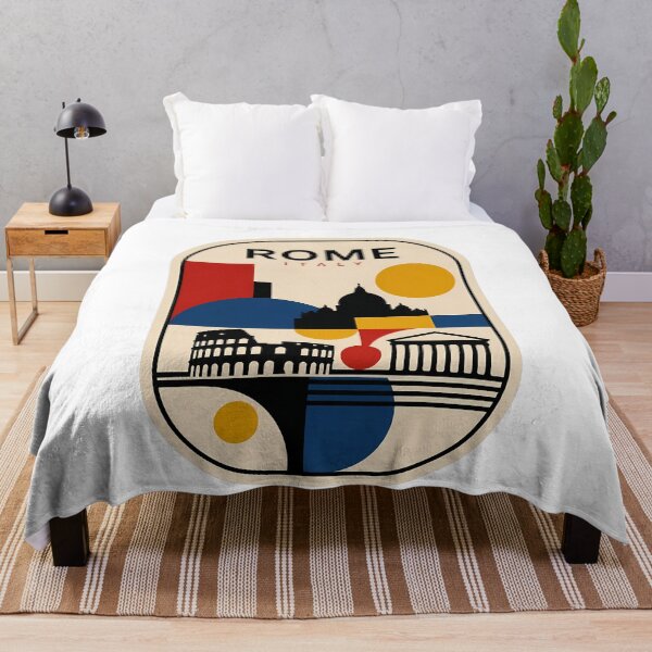 Item preview, Minimalist Retro Rome Italy Landmarks Geometric Style designed and sold by k3rstman1.
