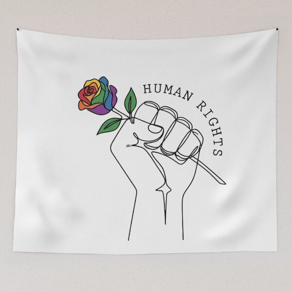 Item preview, Human Rights LGBT Pride Design designed and sold by RefiniCoPOD.