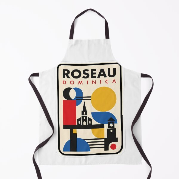 Item preview, Roseau Dominica Minimalist Bauhaus Style Travel Scene designed and sold by k3rstman1.