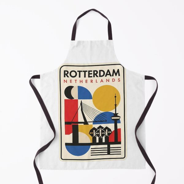Item preview, Retro Rotterdam Netherlands Architecture Geometric Travel designed and sold by k3rstman1.