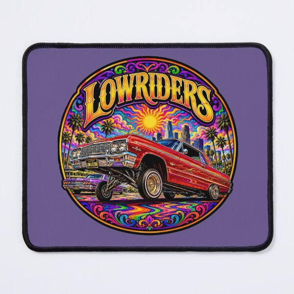 Artikelvorschau, Psychedelic Lowriders Sunset Cruiser entworfen und verkauft von Myra365Art.