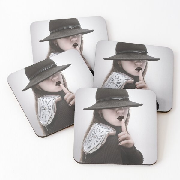 Item preview, Silence of Time – Woman with a Melting Clock designed and sold by Elianne Turennout.